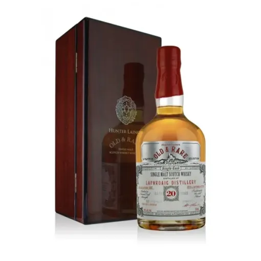 Laphroaig 20 Year Old Platinum Old & Rare bottle