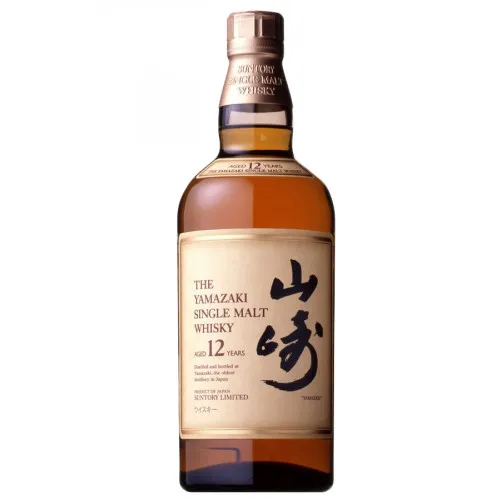 Yamazaki 12 Year Old Single Malt bottle
