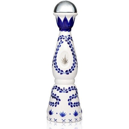 Clase Azul Reposado tequila in its hand-painted ceramic decanter