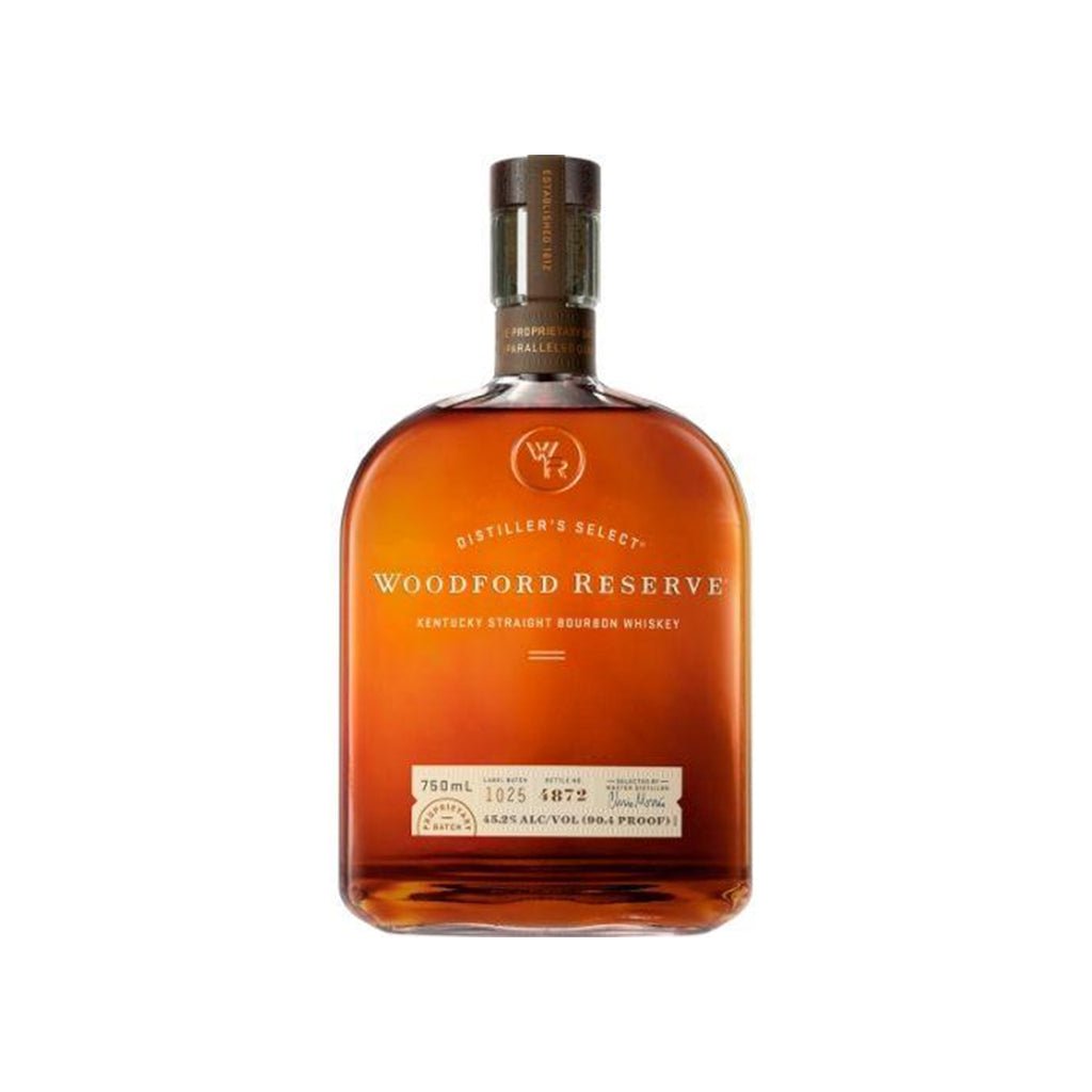 Woodford Reserve Distiller’s Select Bourbon Whiskey bottle